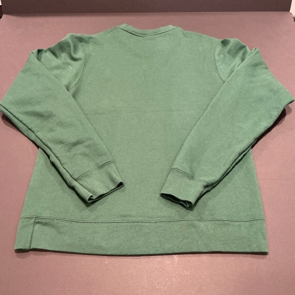 Café Du Monde New Orleans Green Crewneck Sweatshirt Port & Company Size Small - Picture 3 of 7